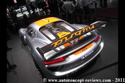 Porsche 918 RSR 2011 – racing hybrid drive